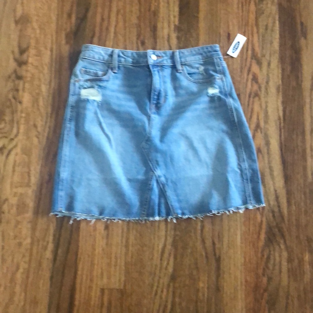 Cute denim skirt